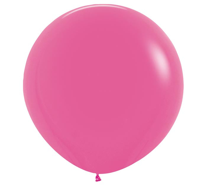 Deluxe Fuchsia Latex Balloon 1ct, 36" 
