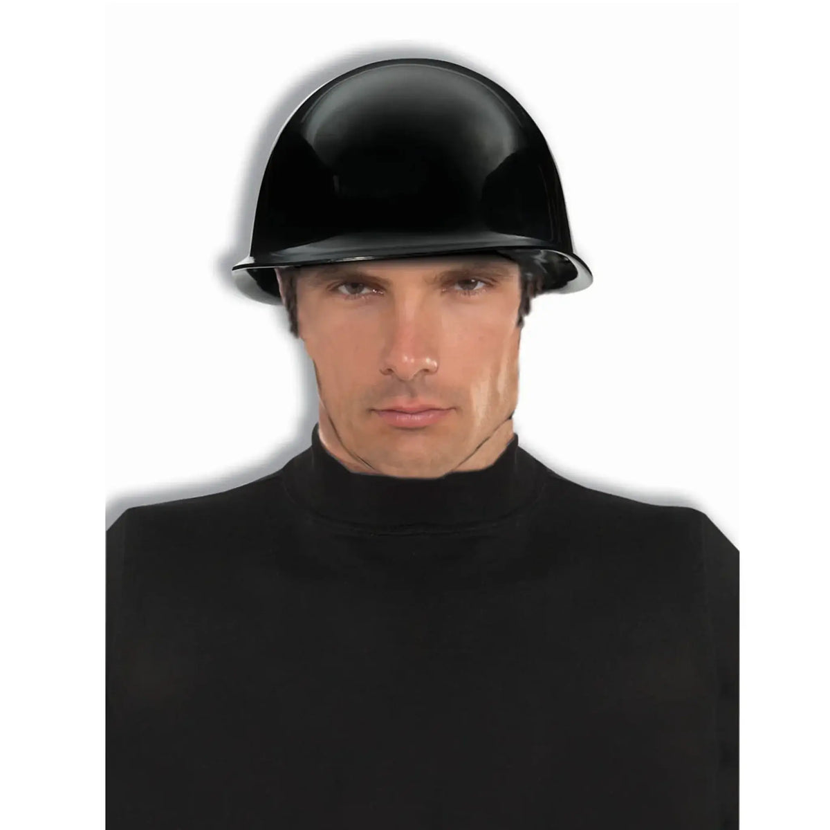 BAD BIKER HELMET-BLACK