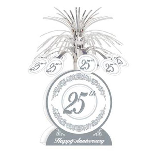 beistle 25th Anniversary Centerpiece