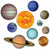 Beistle Company, INC. BIRTHDAY: JUVENILE Solar System Cutouts