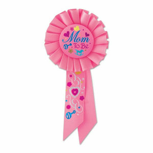 Beistle Company, INC. BOUTIQUE Mom to Be Rosette Rosette Assortment BIRTHDAY BOY