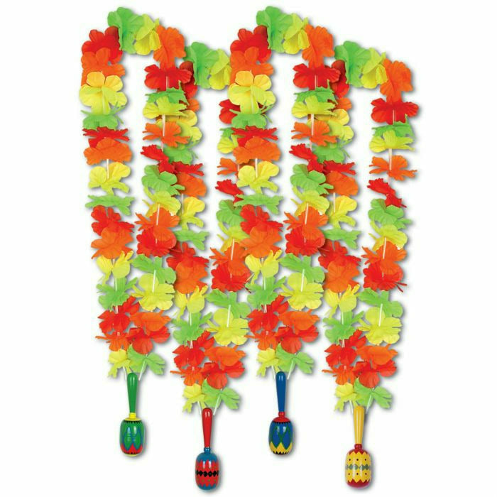 Beistle Company, INC. HOLIDAY: FIESTA Fiesta Lei w/Maraca Medallion