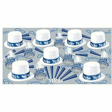 Beistle Company, INC. HOLIDAY: NEW YEAR'S Arctic Blue New Year Kit