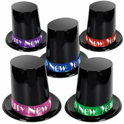 Beistle Company, INC. HOLIDAY: NEW YEAR'S Big Top Hats 7½"