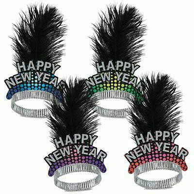 Beistle Company, INC. HOLIDAY: NEW YEAR&#39;S Cheers To The New Year Tiaras