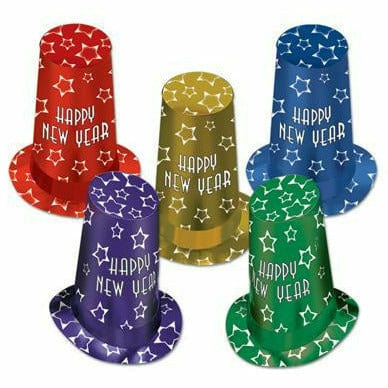 Beistle Company, INC. HOLIDAY: NEW YEAR&#39;S New Year Super Hi-Hats