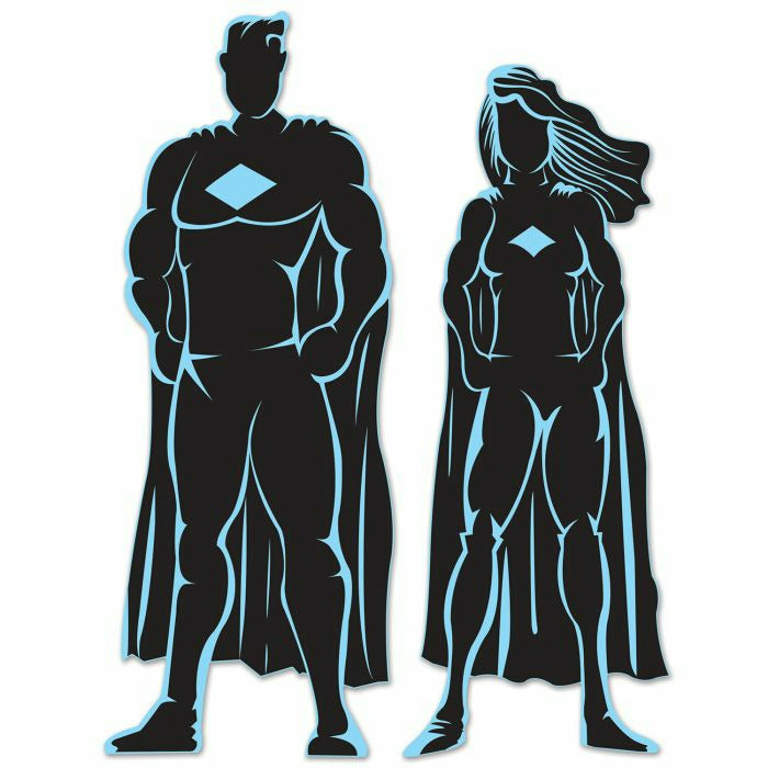 Beistle Company, INC. THEME Hero Silhouettes