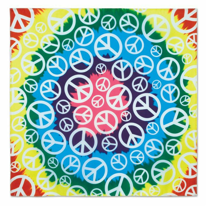 Beistle Company, INC. THEME Peace Sign Bandana