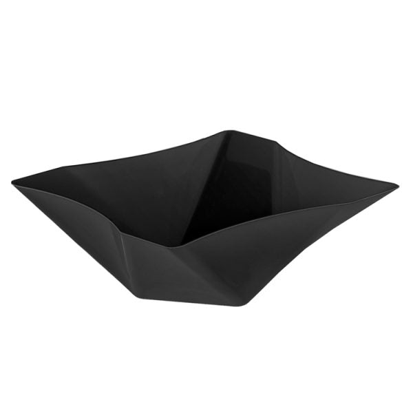 161 OZ. TWIST SQUARE SERVING BOWLS – BLACK