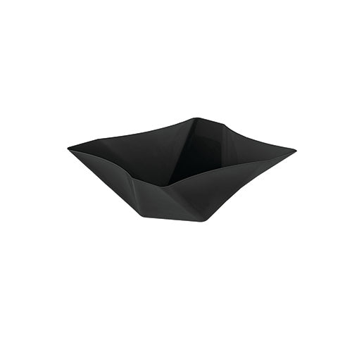 41 OZ. TWIST SQUARE SERVING BOWLS – BLACK