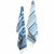 Boston International, Inc. BOUTIQUE Blue Stripes Tea Towels Set