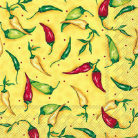 Boston International, Inc. BOUTIQUE NAPKINS Peppers Cocktail Napkin