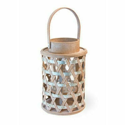 Boston International, Inc. BOUTIQUE SMALL WOVEN BAMBOO LANTERN