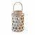 Boston International, Inc. BOUTIQUE SMALL WOVEN BAMBOO LANTERN