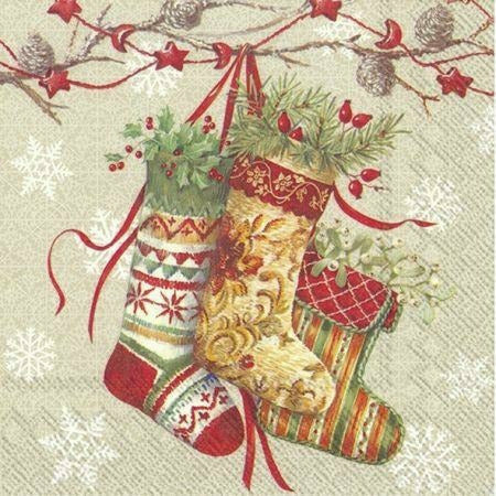 Boston International, Inc. HOLIDAY: CHRISTMAS DECORATIVE STOCKING LN