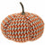 Boston International, Inc. HOLIDAY: FALL Eerie Orange Plaid Fabric Pumpkin