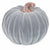 Boston International, Inc. HOLIDAY: FALL Medium Grey Velvet Pumpkin