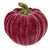 Boston International, Inc. HOLIDAY: FALL Small Burgundy Velvet Pumpkin