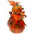 Boston International, Inc. HOLIDAY: FALL Stacked Pumpkin Leaves & Berries Bouquet