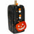 Boston International, Inc. HOLIDAY: HALLOWEEN Tall Black Dot Pumpkin W/ Pumpkin Face Beads