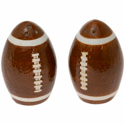 Boston International, Inc. THEME: SPORTS FOOTBALL FEVER SALT &amp; PEPPER SHAKER