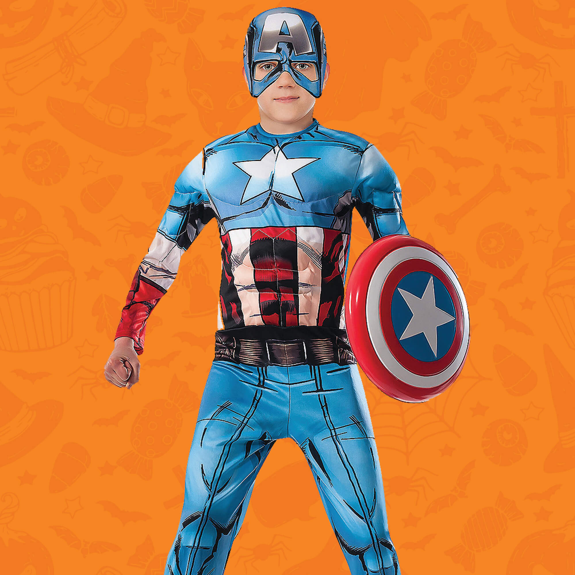 marval captain america costume for halloween