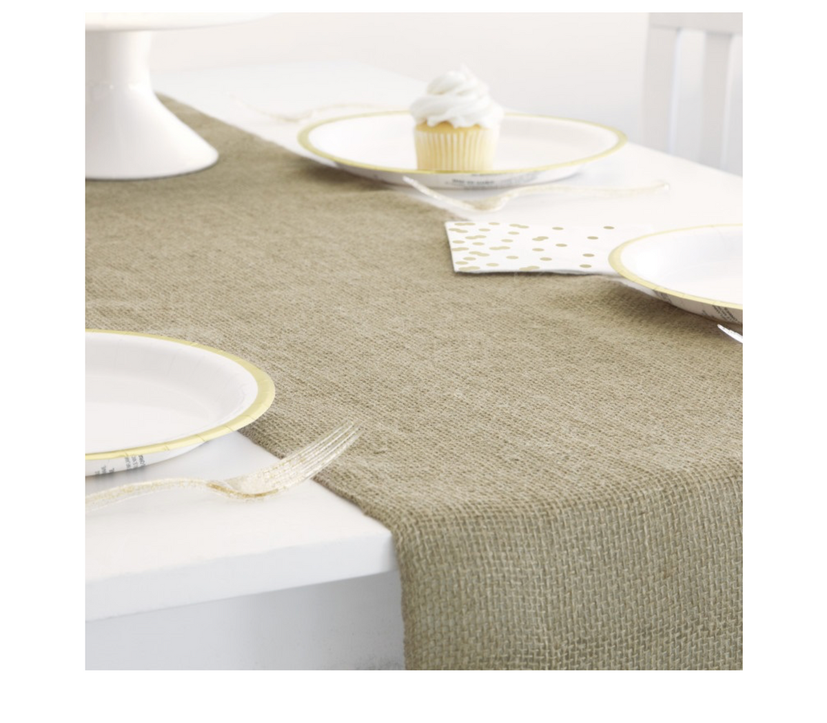 Burlap Table Runner &amp;nbsp;5.9 ft