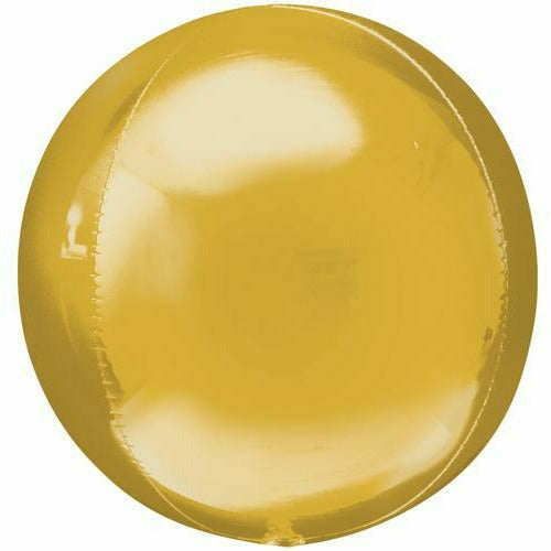 Burton and Burton BALLOONS 081 16" Gold Orbz