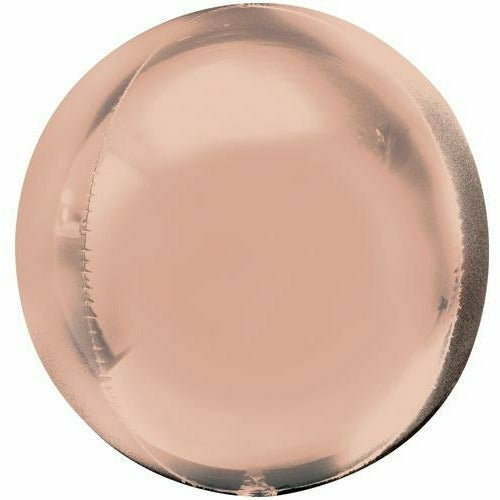 Burton and Burton BALLOONS 083 16&quot; Rose Gold Orbz