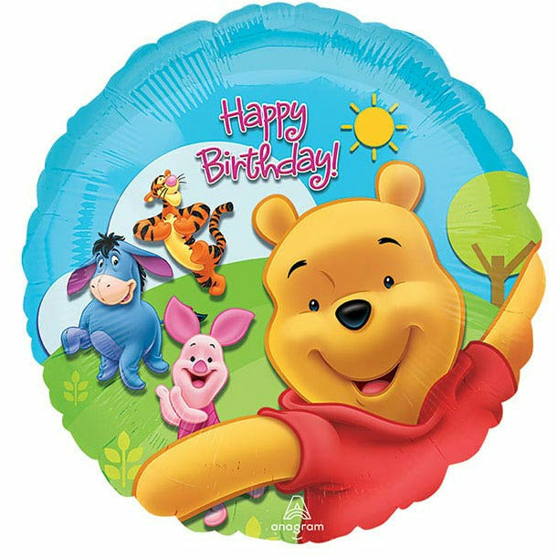 Products Tagged 18 Winnie-The-Pooh Happy Birthday Foil Balloon -  Ultimate Party Super Stores