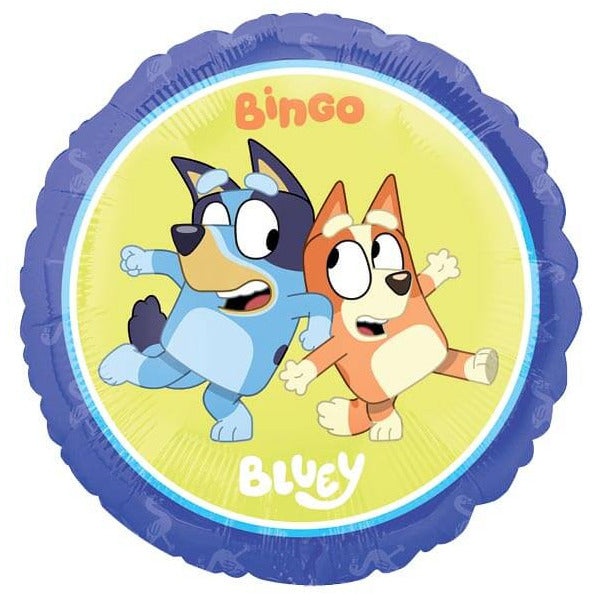 Burton and Burton BALLOONS 116 Bluey Bingo 17" Mylar Balloon