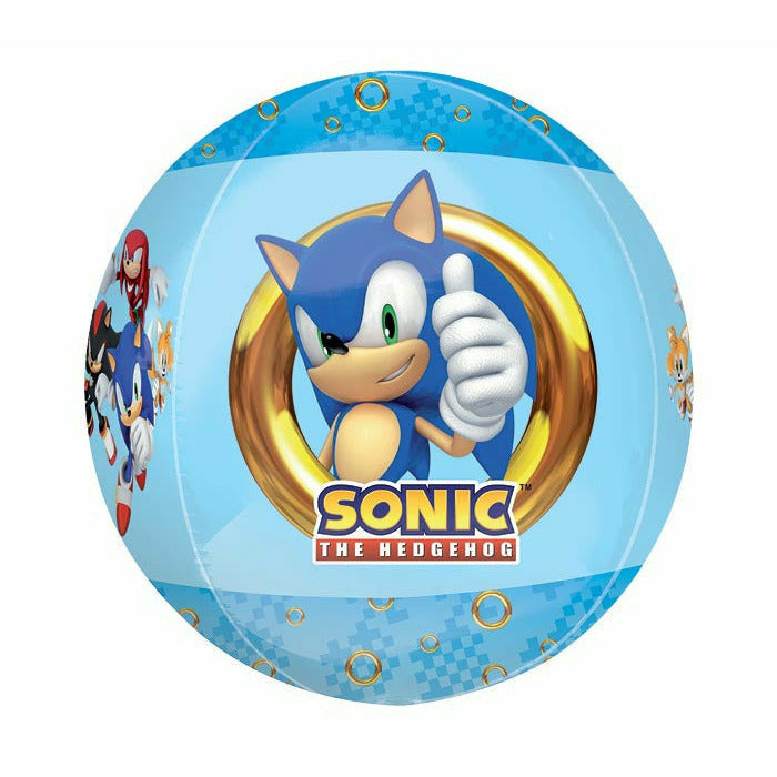 Burton and Burton BALLOONS 124 16" ORBZ SONIC THE HEDGEHOG