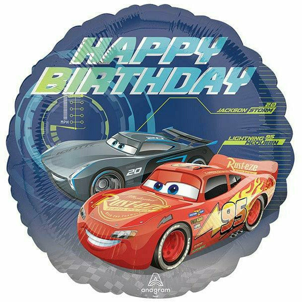 Burton and Burton BALLOONS 166 18&quot; Cars 3 Birthday Foil