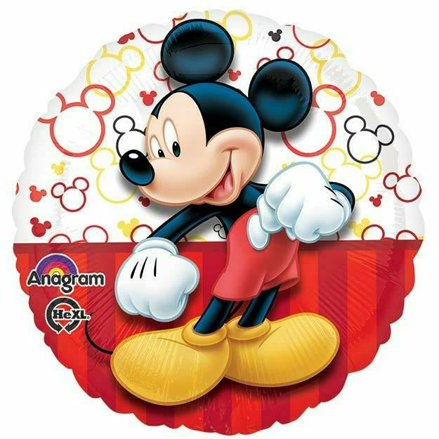 Burton and Burton BALLOONS 170 17" Mickey Mouse Mylar Balloon