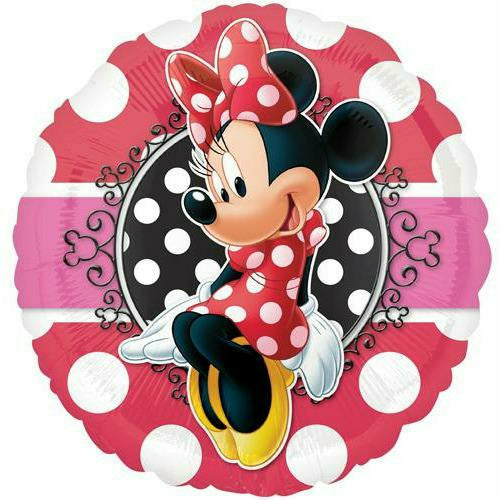 Burton and Burton BALLOONS 178 17&quot; Minnie Mouse Foil