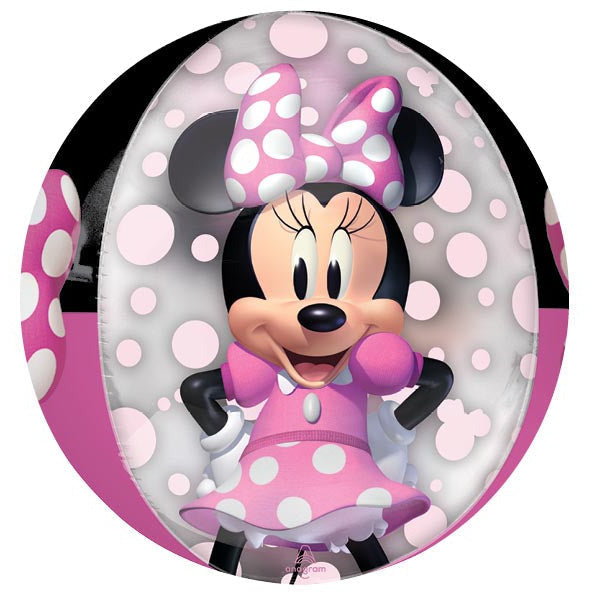 Burton and Burton BALLOONS 178A 16&quot; ORBZ MINNIE MOUSE FOREVER BALLOON