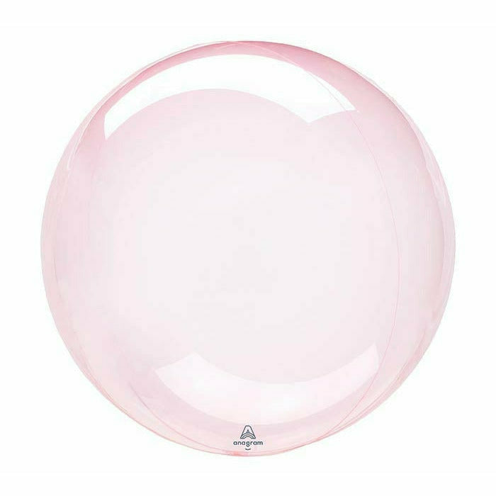 Burton and Burton BALLOONS 18&quot; DARK PINK CRYSTAL CLEARZ BALLOON