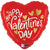 Burton and Burton BALLOONS 18" Happy Valentines Day Gold Hearts Shaped Foil Ballloon