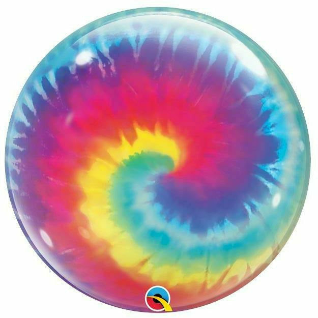 Burton and Burton BALLOONS 181 22" Tie Dye Swirls Foil