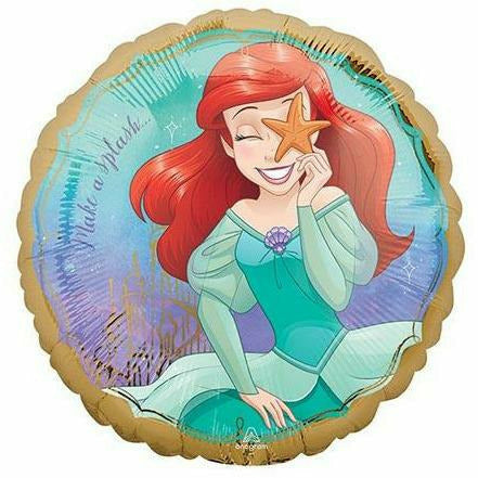 Burton and Burton BALLOONS 187 17&quot; Ariel Once Upon a Time Foil