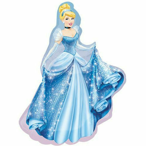 Burton and Burton BALLOONS 198 33&quot; Cinderella Jumbo Foil