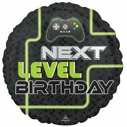 Burton and Burton BALLOONS 203A 17" Next Level Birthday Foil