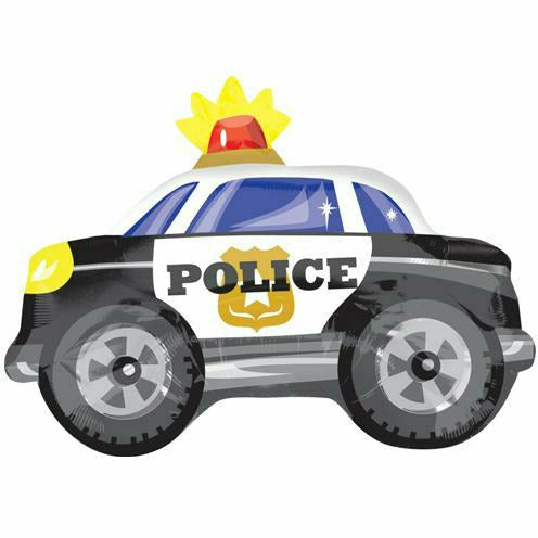 Burton and Burton BALLOONS 221 24&quot; Police Car Siren Jumbo Foil