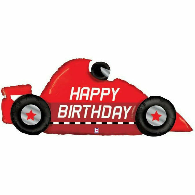 Burton and Burton Balloons 223A 56"PKG RACE CAR BIRTHDAY