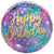 Burton and Burton BALLOONS 232 17" Birthday Sparkle Foil Balloon