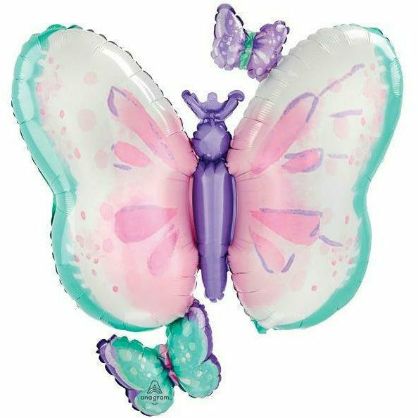 Burton and Burton Balloons 239 29&quot;PKG FLUTTERS BUTTERFLY