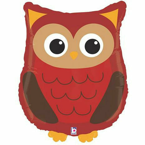 Burton and Burton BALLOONS 251 26&quot; Woodland Owl Jumbo Foil