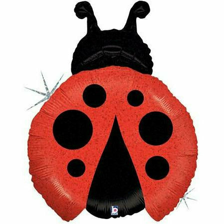 Burton and Burton BALLOONS 253A 27" Ladybug Jumbo Foil