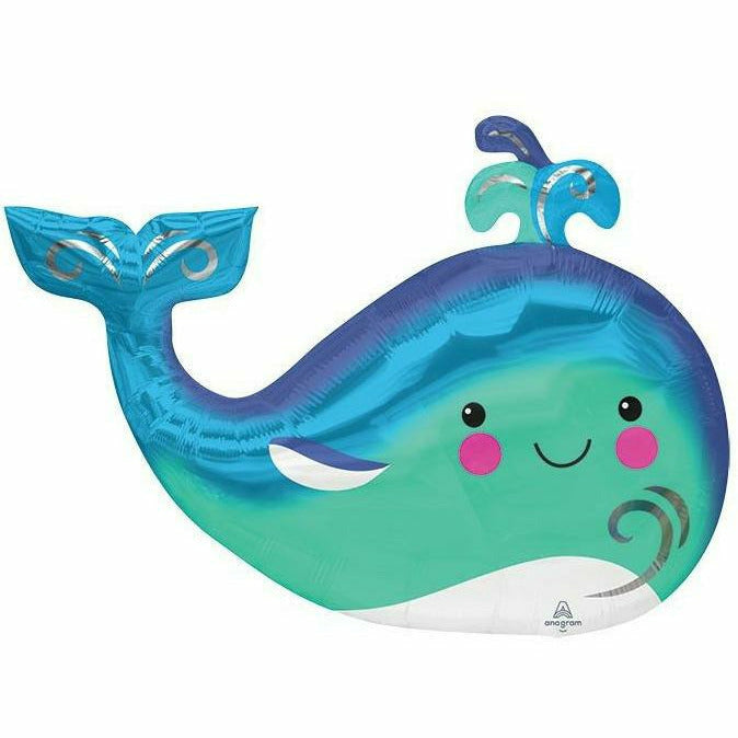 Burton and Burton BALLOONS 278 34&quot; Whale Foil