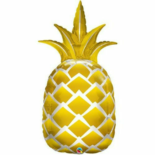 Burton and Burton BALLOONS 278A 44&quot;Golden Pineapple Jumbo Foil